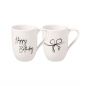 Preview: 1016218406 Statement Becher mit Henkel "Happy Birthday" 2er Set