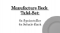 Preview: 1042394004 Manufacture Rock, dinner set, 6 persons