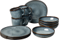 Preview: 1042599028 Lave gris, Frühstücksset, 12 tlg.