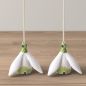 Preview: 1454875423, Villeroy & Boch, Mini Flower Bells, Snowdrops, set of 2.