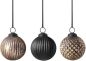Preview: 1486777419, Villeroy & Boch, Christmas Chic, Christmas baubles, set of 3