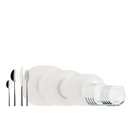 1011559032 Wonderful World White Kombi-Set 4 Friends 36-tlg.