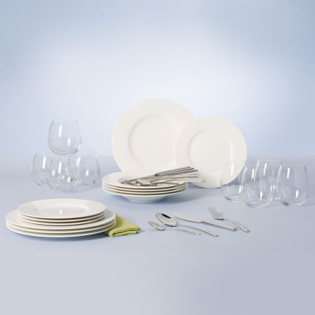 1011559032 Wonderful World White Kombi-Set 4 Friends 36-tlg.