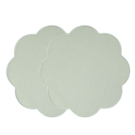 1017226095, Fleur, Napkins Vert