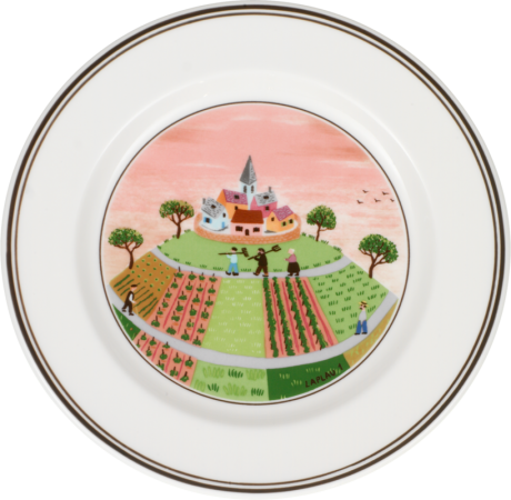 1023372662 Design Naif, bread plate village