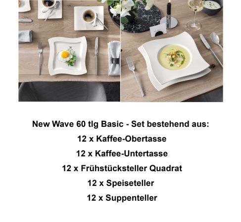 1025251001 NewWave 60 tlg Basic-Set
