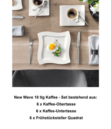 1025251006 NewWave 18 tlg Kaffee Set