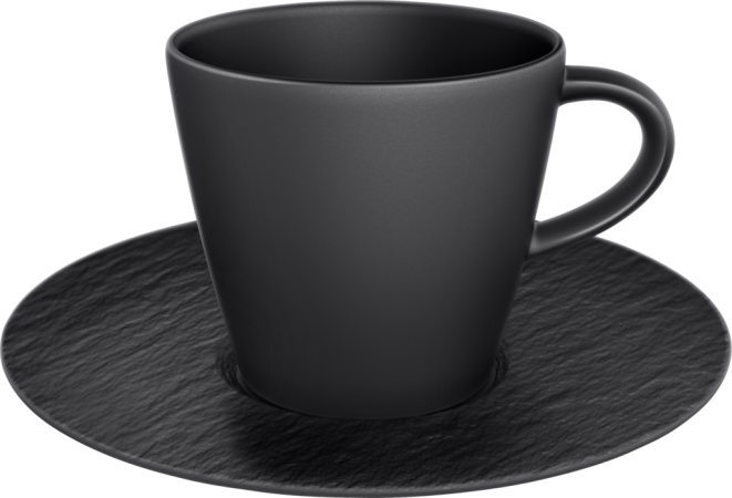 1042391290 Manufacture Rock, coffee cup with saucer, 2 pcs.