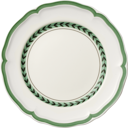 1042432640 French Garden Green Line, breakfast plate