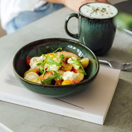 1042959651 Lave vert, Becher mit Henkel 400 ml