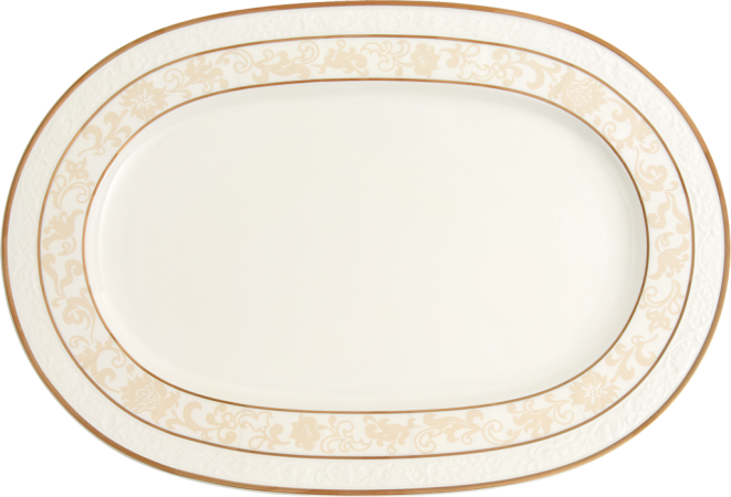 1043902940 Ivoire, oval platter