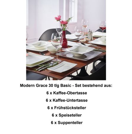 1045101002 Modern Grace, basic set, 6 persons