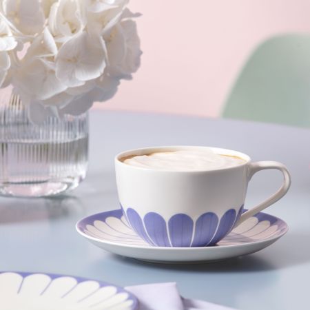 1045511250, Fleur Bleu, Cappuccino - Untertasse
