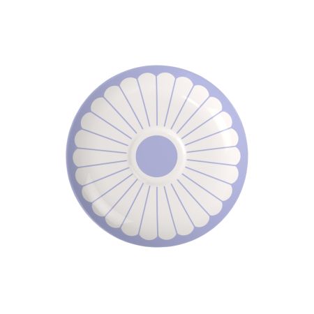 1045511250, Fleur Bleu, Cappuccino - Untertasse