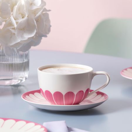 1045531250, Fleur cassis, Cappuccino - Untertasse
