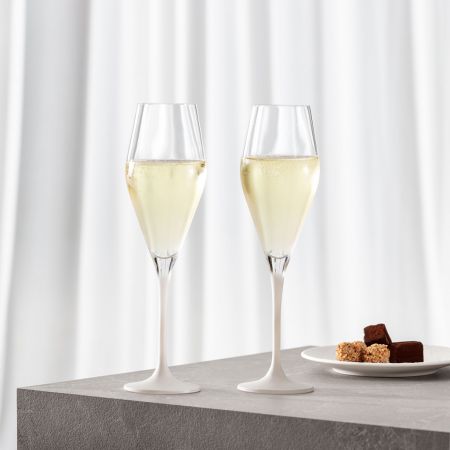 1137998131 Manufacture Rock blanc Champagne glass set 4 pcs