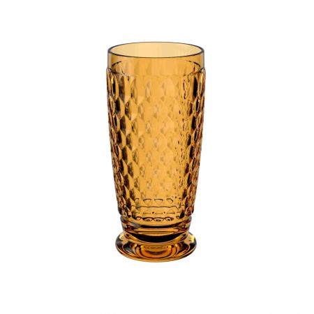 1173290110 Boston colored Apricot long drink glass 300 ml