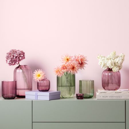 1173370949 Fleur vert Vase 22 cm