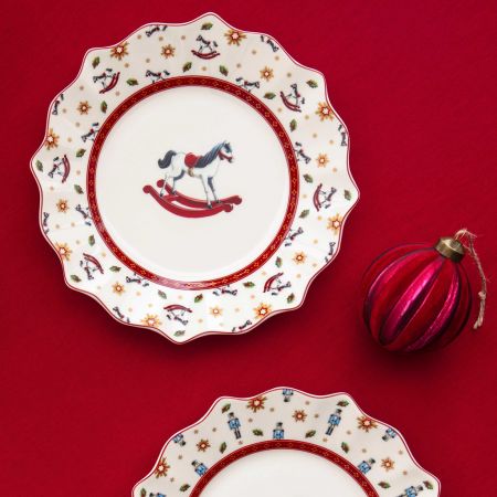 1485857289 Toy's Delight, Breakfast set rocking horse 6 pcs.