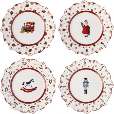 1485858815, Toy's Delight, 4 x plates, Toys