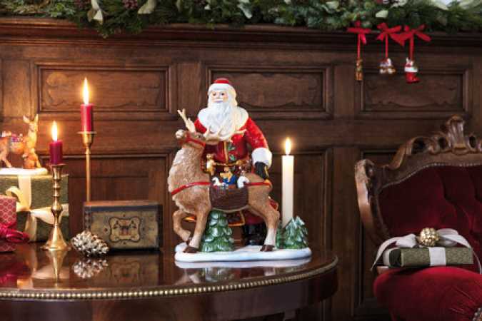 Villeroy & Boch, Christmas Toys Memory, Santa mit Hirsch