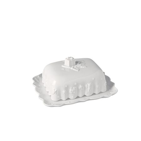 Toys Delight Royal Classic butter dish with festive Christmas design