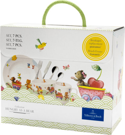 1486658435, Villeroy & Boch, Hungry as a Bear, set of 7.