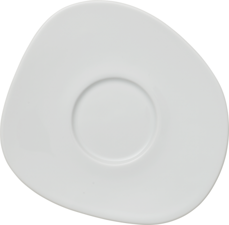 1952881310 Organic White, coffee saucer
