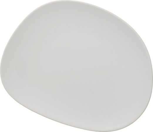 1952882640 Organic White, breakfast plate