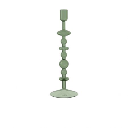 1953035432 Like Home, candle holder Bubble sage 27 cm