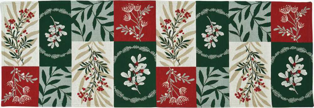 9674668/40, Sander - Winter Greens Tischläufer 32 x 96