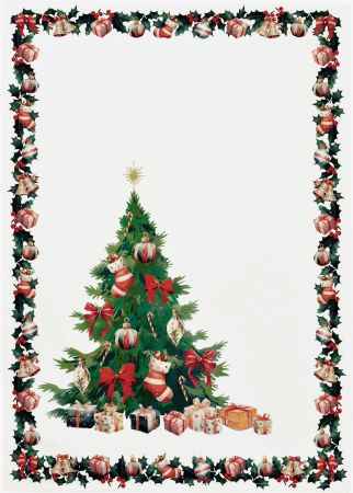 984193/40, Sander, Happy Tree Geschirrtuch 50x70 cm