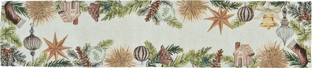968124/40,  Sander - X-Mas Decor Tischband 20 x 96