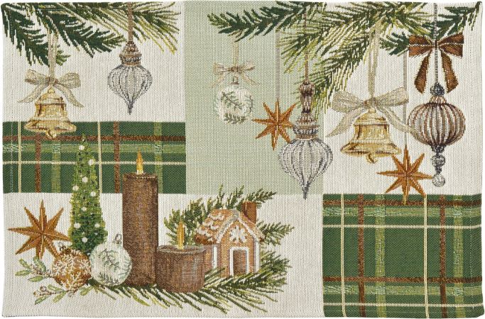 968264/40 Sander X Mas Dekor  Patch Tischset