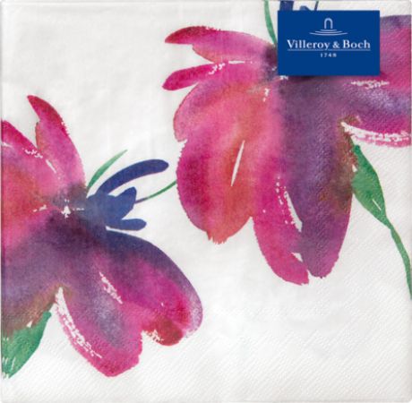 Paper Napkins Artesano Flower Art Lunch