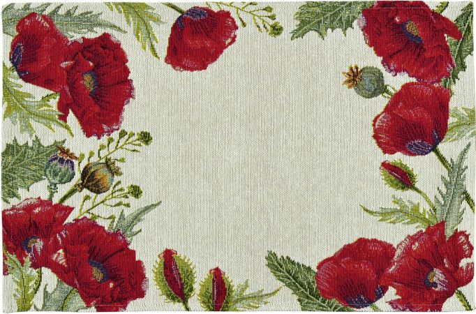 603364/40 Sander Poppy Fields Tischset