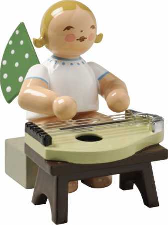 Wendt & Kühn, 650/49a Angel sitting with zither