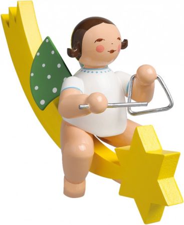 Wendt & Kühn, 650/70/16 Engel mit Triangel, auf Schweif