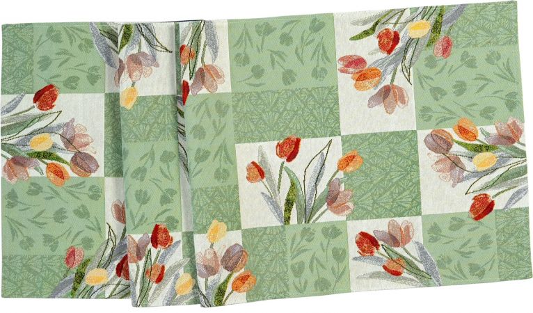 790269/40, Sander - Tulip Patch Tischläufer 49 x 143