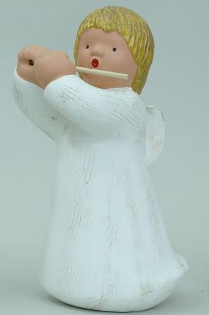 Singer Angel - Janik with flute t.s. - 18 cm