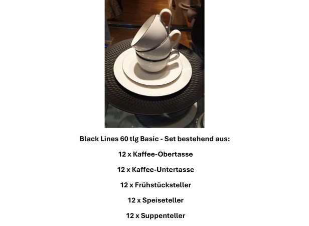 1044661001 Black Lines,, Basic-Set, 12 Personen