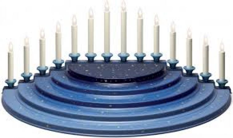 Wendt & Kühn, 750/5 Electric lighting for Engelberg 14 candles