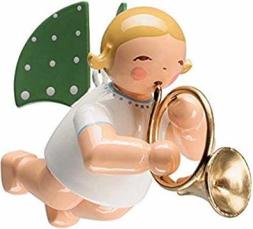 Wendt & Kühn, 650/130/17 Angel with French horn, floating