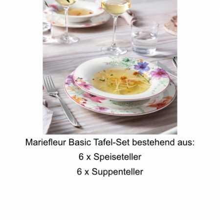 Villeroy & Boch, Mariefleur Basic, Tafel-Set 6 Pers.