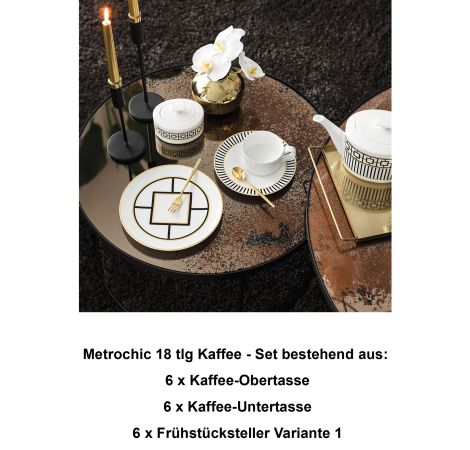 1046521006 Metrochic Var 1, Kaffee-Set, 6 Personen