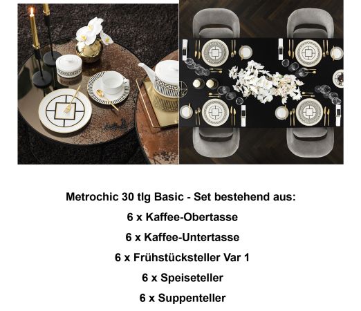 1046521002 Metrochic Var 1, Basic-Set, 6 Personen