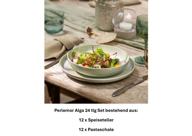 Villeroy & Boch, Perlemor Alga, Tafel-Set 12 Pers.
