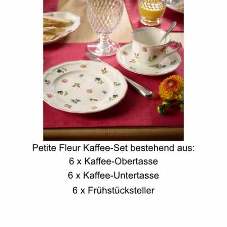 Villeroy & Boch, Petite Fleur, Coffee-Set 18 pcs.