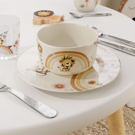 1486731970 Roar like a Lion, cereal bowl