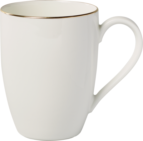 Villeroy & Boch, Anmut Gold mug with handle, 0,35l